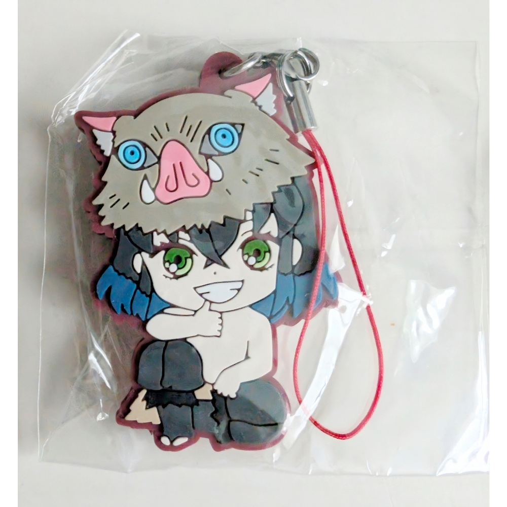 Demon Slayer | Inosuke & Zenitsu | Rubber Keychains - Picture 2 of 6